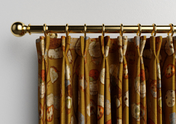 Honesty, Ochre - Made to Measure Curtains - Image 10